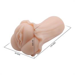 3 Boyutlu Özel Tasarım Suni Vajina Mastürbatör - Cindy