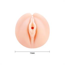 3 Boyutlu Suni Vajina Mastürbatör - Laura