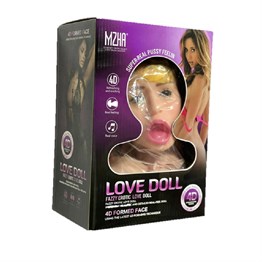 4D Sesli Titreşimli Realistik Şişme Manken Sarışın