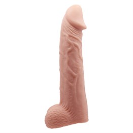 8 cm Dolgulu Realistik Penis Kılıf
