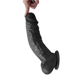27 cm Realistik Zenci Dildo Penis - J. King