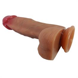 Belden Bağlamalı 17,3 cm Realistik Vantuzlu Dildo Penis - Duvall