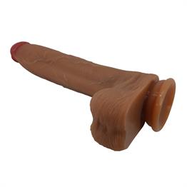 Belden Bağlamalı 28 cm Gerçekçi Uzun Dildo Penis - Adley