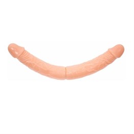 Double Dong Çift Taraflı İki Yönlü Esnek Dildo Kıkırdaklı Penis 36 cm