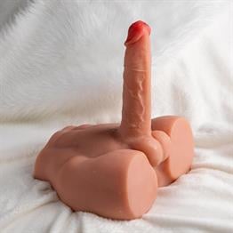 Kalça ve Yarım Vücut MasturbatörLilitu ShopGerçekçi Yapıda Realistik İleri Geri Hareketli 17,5 cm Penisli Erkek Vücut - Peel