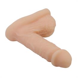 Giyilebilir Realistik 13,5 cm Yapay Penis - Wildon