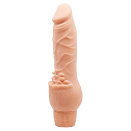  VibratörlerLilituShopGüçlü Titreşimli 19,5 cm Realistik Vibratör Gerçekci Penis Dildo