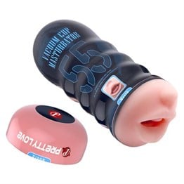  MastürbatörLilituShopPretty Love 18 cm Gerçekçi Doku Realistik Suni Oral Mastürbatör