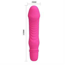 Titreşim Özellikli Vibratör Pembe 13.5 cm Pretty Love