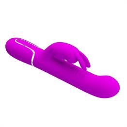 USB Manyetik Şarjlı 7 Titreşim 4 İleri Geri & 4 Rotasyon Fonksiyonlu Teknolojik G-Spot Vajinal Vibratör
