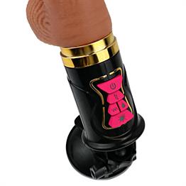 USB Manyetik Şarjlı Uzaktan Kumandalı 6 İleri Geri & 8 Titreşim & Isıtma Fonksiyonlu Teknolojik Vibratör
