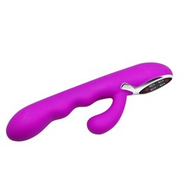 USB Şarjlı 10 Fonksiyonlu Isıtıcılı Teknolojik Vibratör