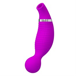 USB Şarjlı 12 Emme ve 12 Titreşim Fonksiyonlu Teknolojik Vibratör- Pecker