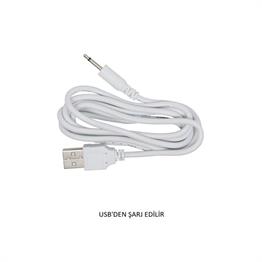 USB Şarjlı 12 Fonksiyonlu Masaj Vibratörü Zevk Yumurtası- Joyce