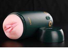 USB Şarjlı Titreşimli Masturbatör - Leten Green Bird