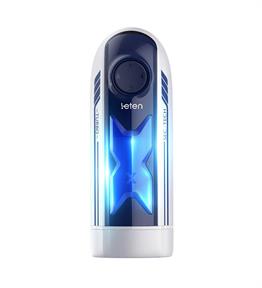 USB Şarjlı Isıtmalı İleri Geri Hareketli Titreşimli Emme Vakum Ayarlı Masturbatör - Leten Green Bird