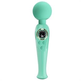 Vibratör ÇeşitleriLİLİTU SHOPUSB Şarjlı Led Göstergeli Klitoris Uyarıcılı Bayan Masaj Vibratör Turkuaz - Skyler
