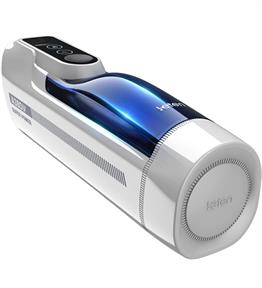 USB Şarjlı Sesli Isıtmalı İleri Geri Hareketli Titreşimli Emme Vakum Ayarlı Masturbatör - Leten A380