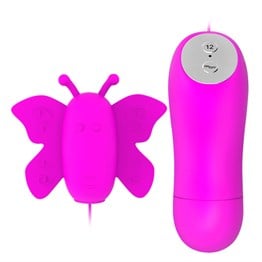  VibratörlerLilituShopUzaktan Kablo Kumandalı Mini Kelebek Masaj Vibratörü