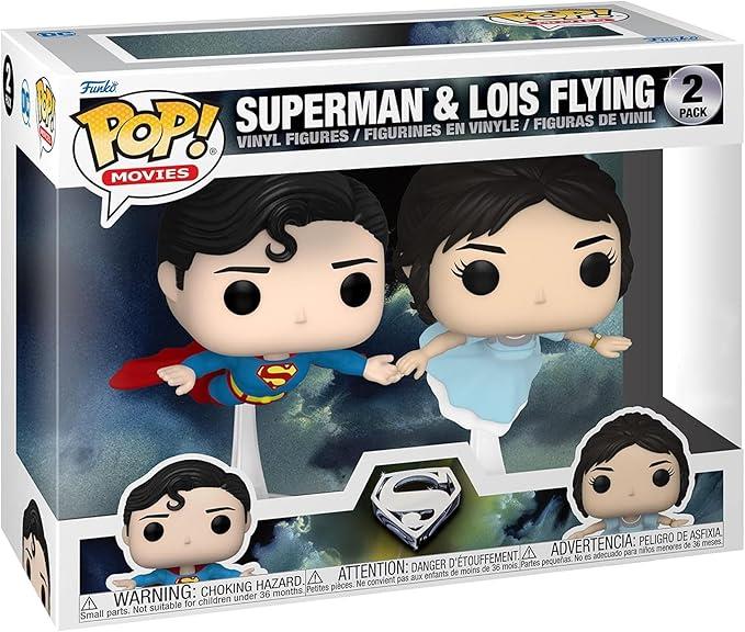 Funko DC Comics POP 2-Pack | Superman & Lois Flying