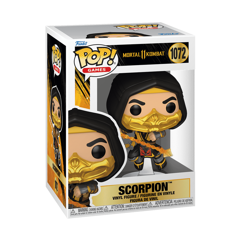 Funko Pop Games Mortal Kombat 11 (fatality) - Scorpion No:1072
