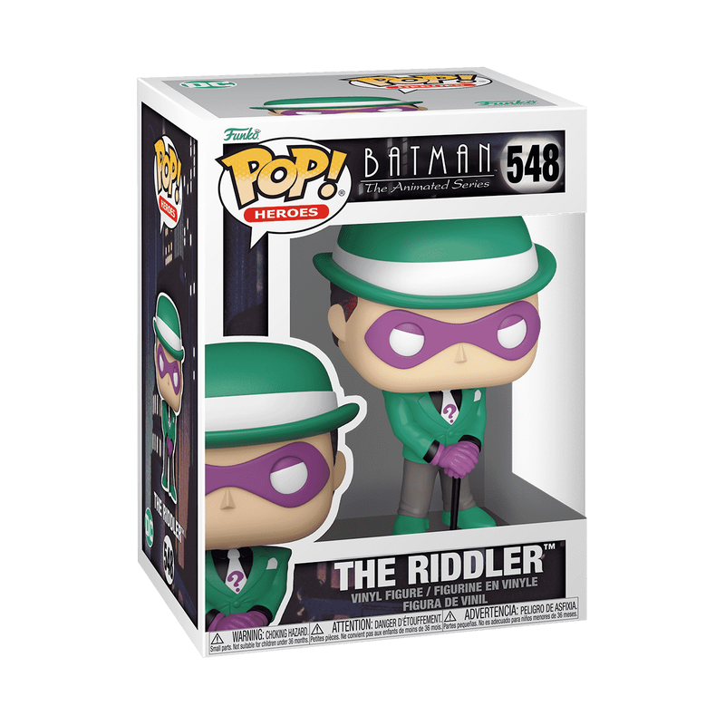 Funko Pop Heroes Dc Batman The Animated Series - The Riddler No:548
