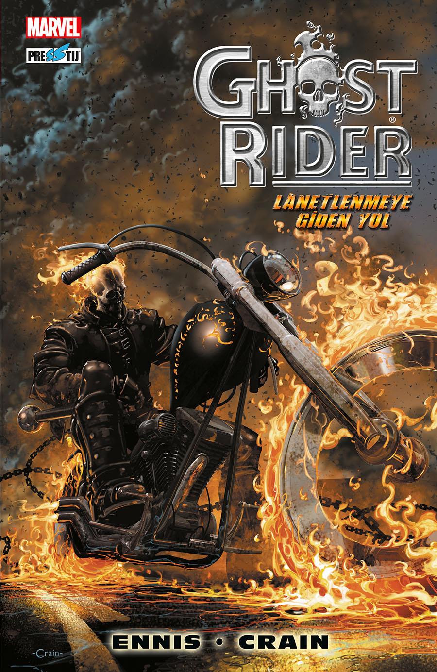 Ghost Rider: Lanetlenmeye Giden Yol - Sert Kapak