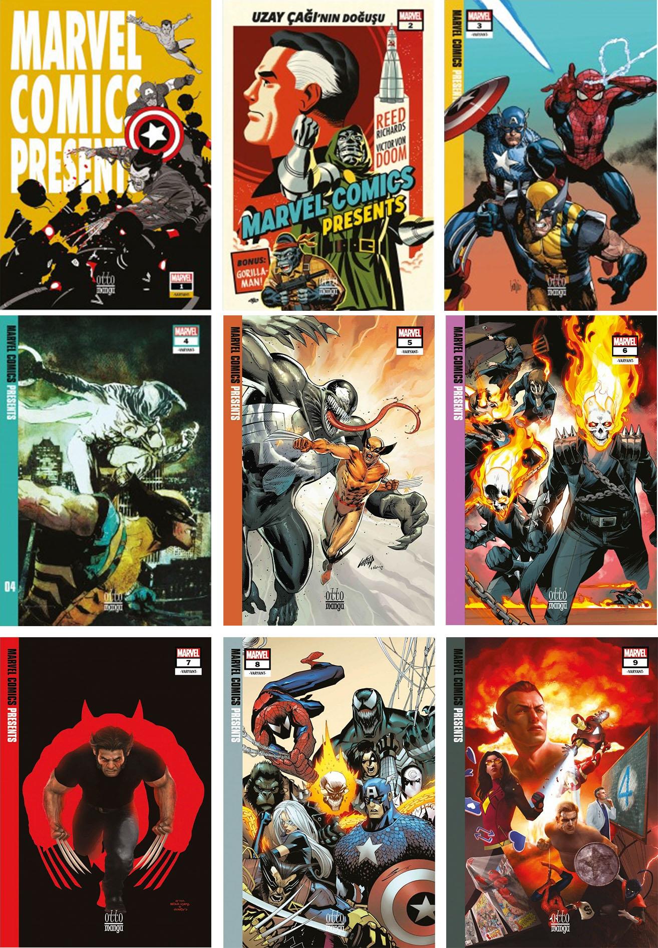 Marvel Comics Presents Set Varyant Kapak