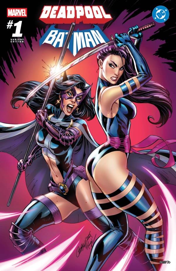 Marvel / DC: Deadpool / Batman #1 J. Scott Campbell Variant