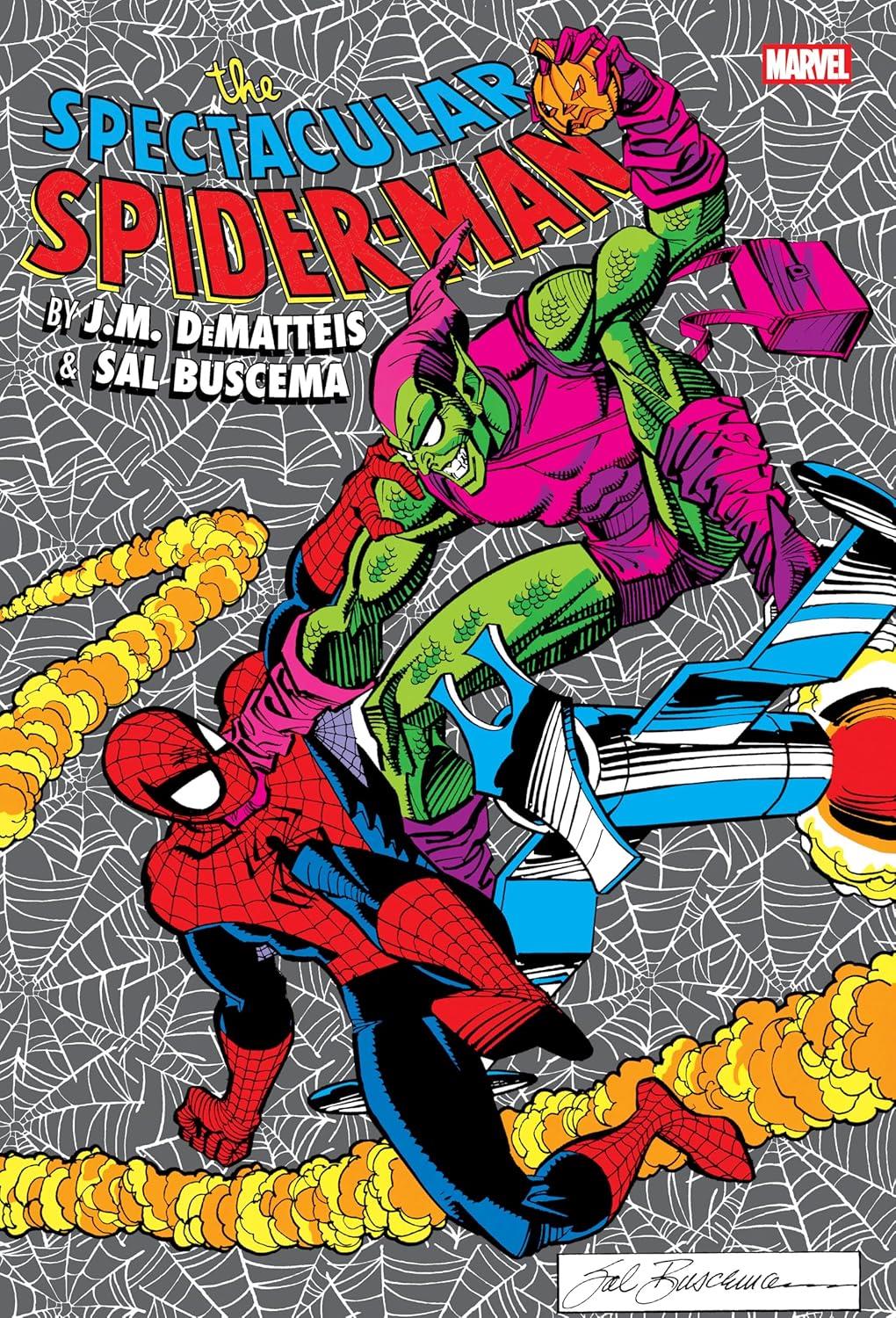 Spectacular Spider-Man By Dematteis & Buscema Omnibus Sal Buscema Green Goblin Cover
