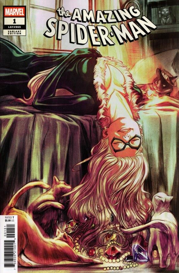 The Amazing Spider-Man #1 (Nimit Malavia Black Cat Variant)