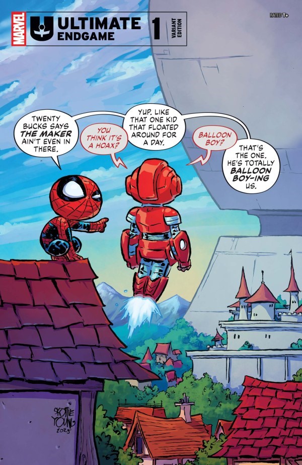 Ultimate Endgame #1 Skottie Young Variant