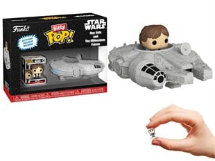 Funko Bitty Pop Ride Star Wars - Han Solo And The Millennium Falcon