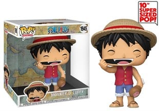 Funko Pop Jumbo One Piece - Monkey D. Luffy No:1945 (10
