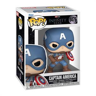 Funko Pop Marvel The Infinity Saga - Captain America The First Avenger No:1476 Bobble-Head