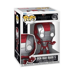 Funko Pop Marvel The Infinity Saga - Iron Man Mark 5 No:1474 Bobble-Head