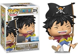 Funko Pop One Piece - Luffy D. Luffy (with Flag) Special Edition No:2214