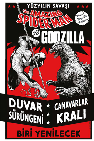 Godzilla vs Spider-Man (A Kapak)
