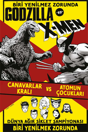 Godzilla vs X-Men (A Kapak)