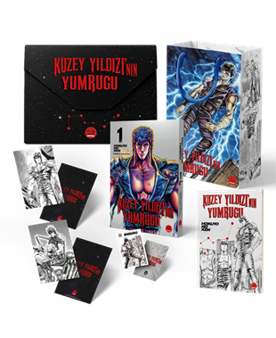 Kuzey Yıldızı'nın Yumruğu-1 Kuzey Yıldızı'nın Yumruğu Cilt 1 Özel Kutulu Set 