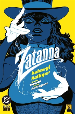 Zatanna Sahneyi Sallıyor B Kapak