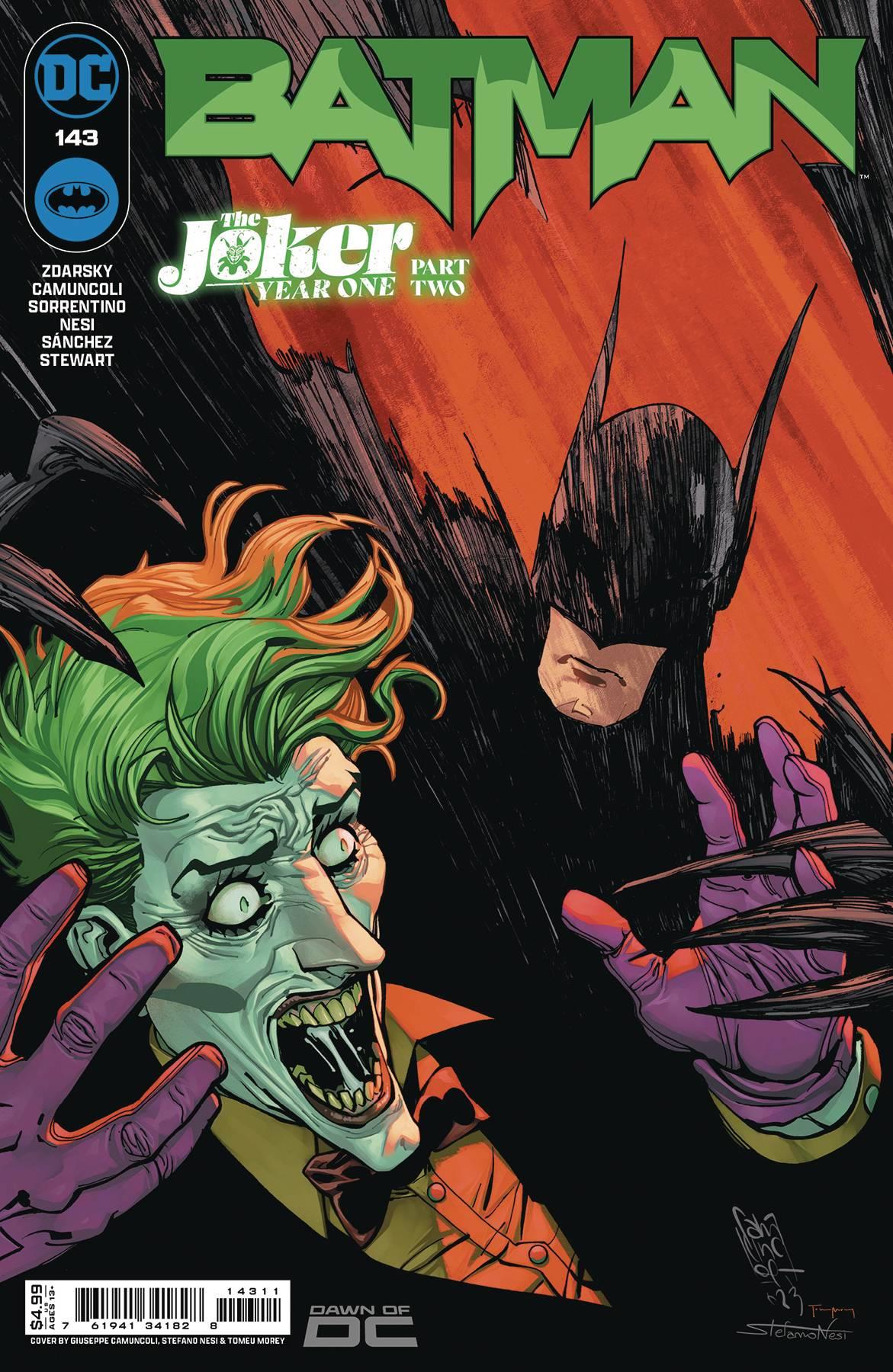 BATMAN #143 COVER A GIUSEPPE CAMUNCOLI & STEFANO NESI