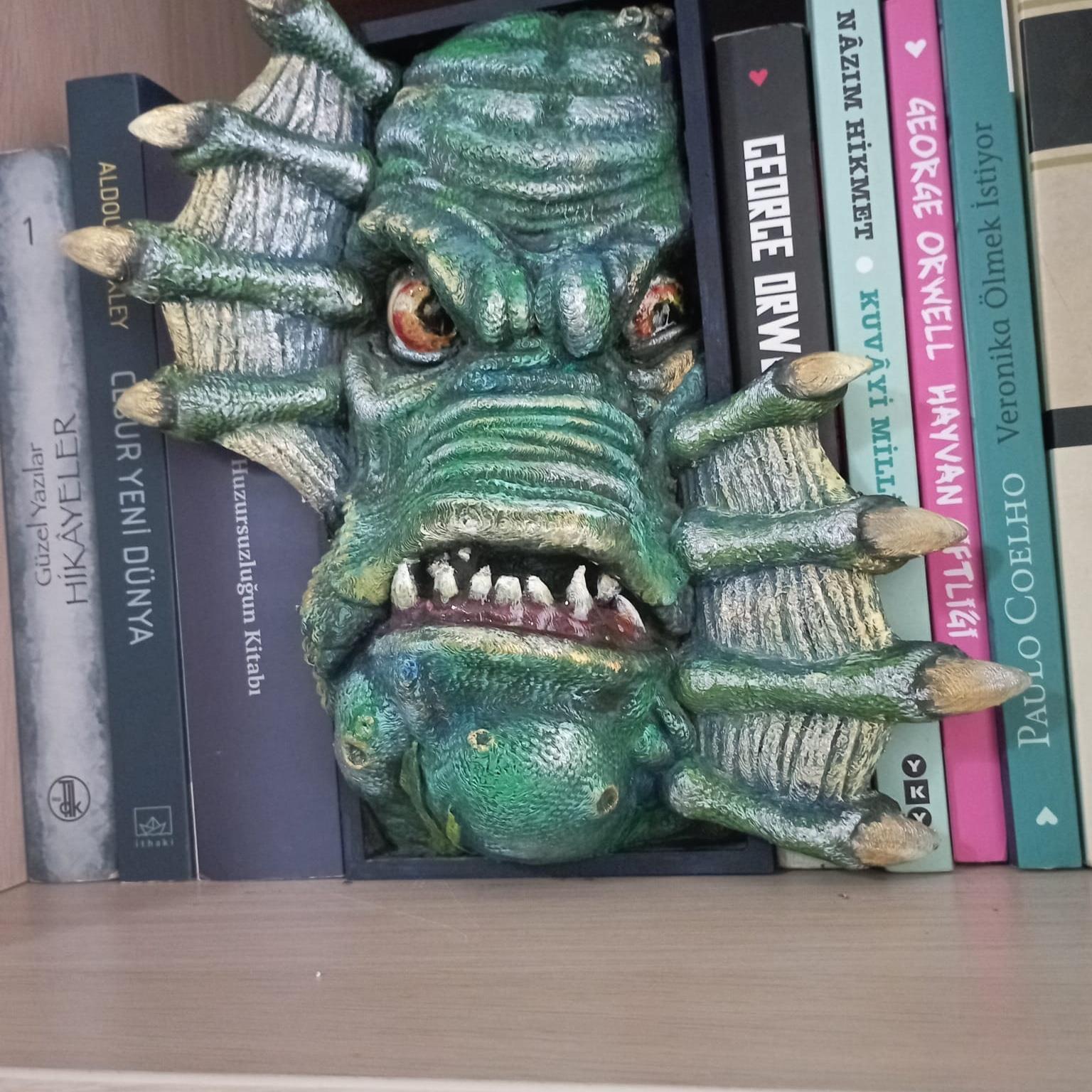 Book Nook Aqua Monster