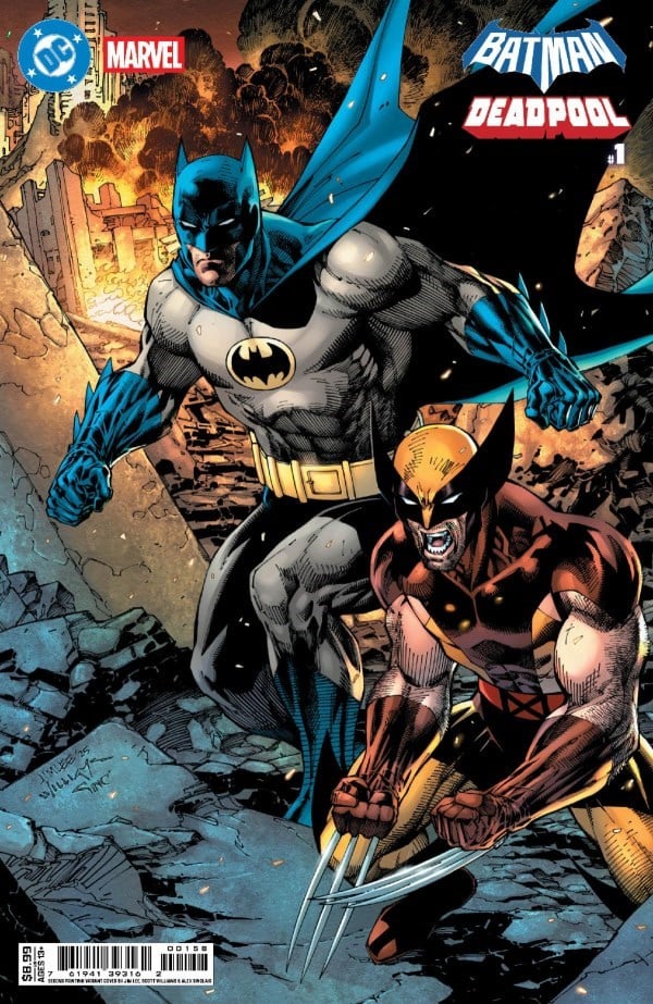 DC / Marvel: Batman / Deadpool #1 2nd Printing