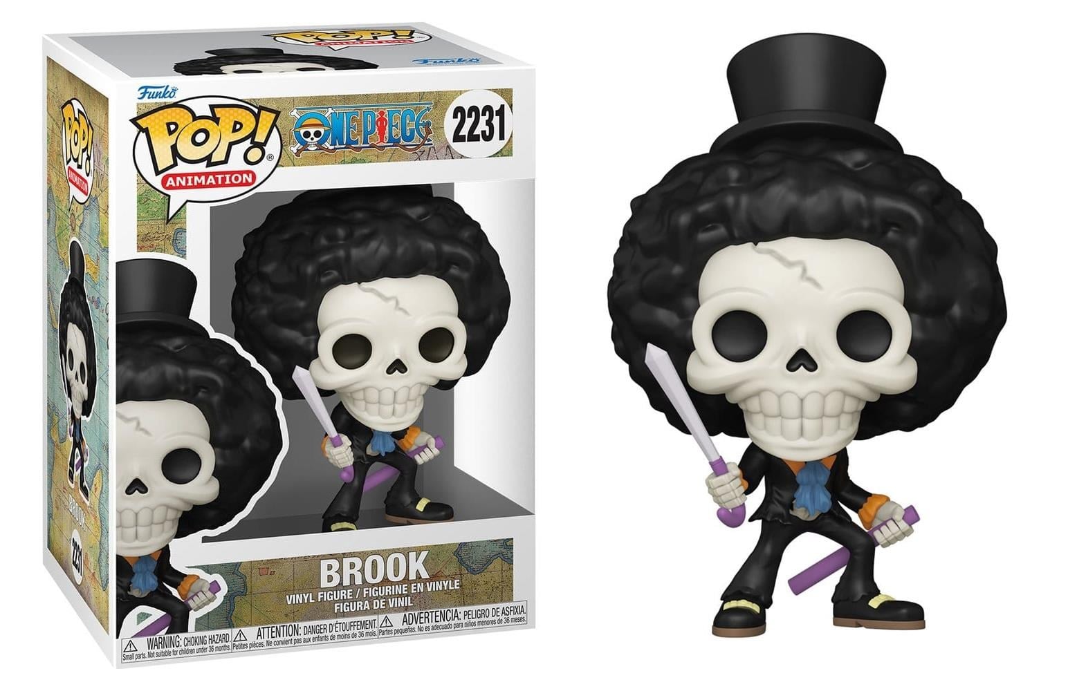 Funko Pop Animation One Piece Brook (refresh) No:2231