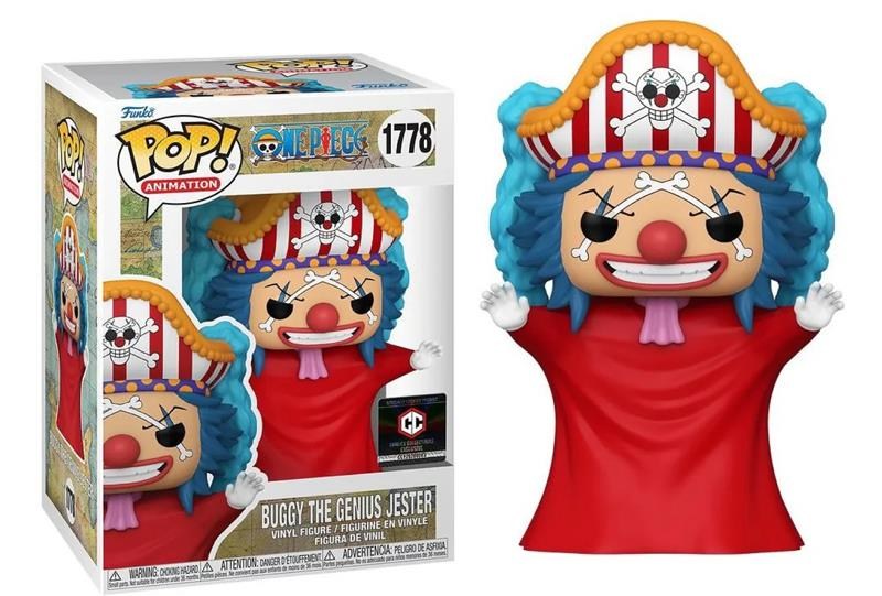 Funko Pop Animation: One Piece - Buggy (Post Time-Sat) Exc No:1778