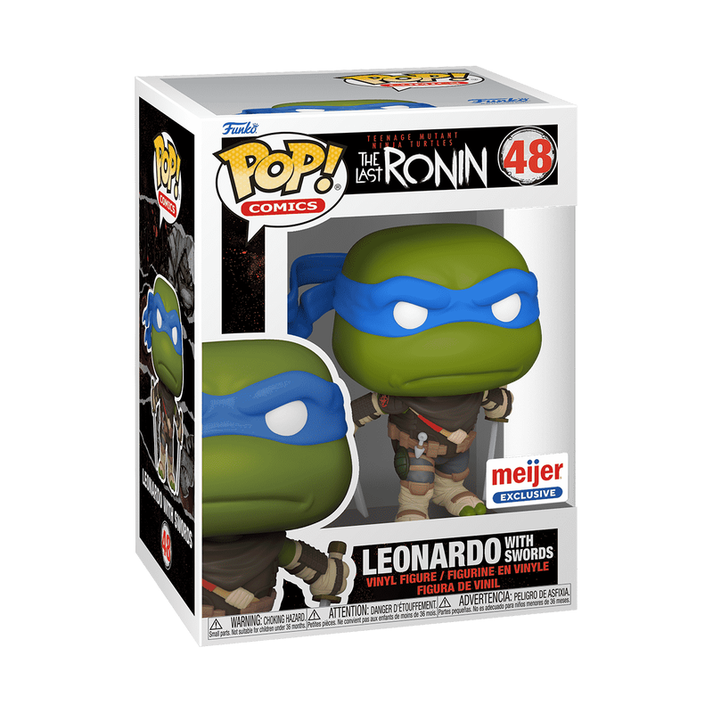Funko Pop Comics Teenage Mutant Ninja Turtles - Leonardo With Sword Special Edition No:48