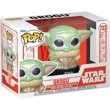 Funko Pop Disney Star Wars Holiday - Grogu No:733 Bobble-Head