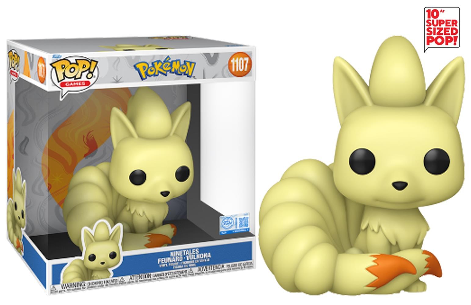 Funko Pop Jumbo Pokemon Ninetales (special Edition) 25cm