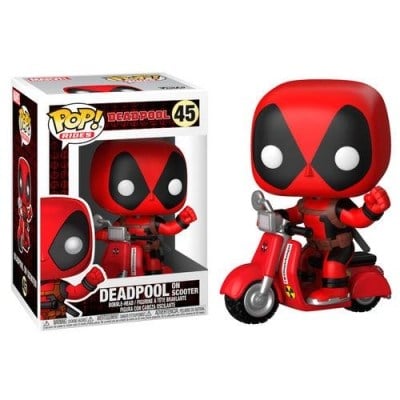 Funko Pop Marvel Deadpool On Scooter No:48
